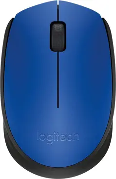 Logitech M171 wireless Mouse blue, USB