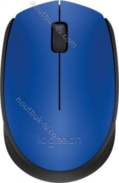 Logitech M171 wireless Mouse blue, USB