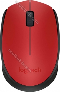 Logitech M171 wireless Mouse red, USB