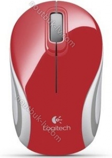 Logitech M187 wireless mini Mouse Red Glamour, USB