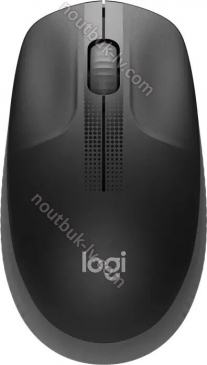 Logitech M190 Full-Size wireless Mouse dark grey, USB