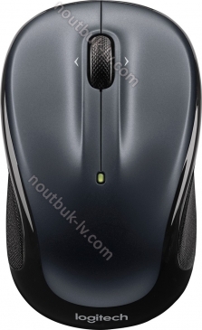 Logitech M325s wireless Mouse Dark Silver dark grey/black, USB 