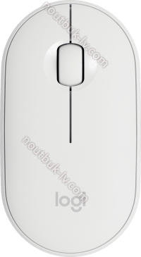 Logitech M350 Pebble wireless Mouse Off-white, USB/Bluetooth