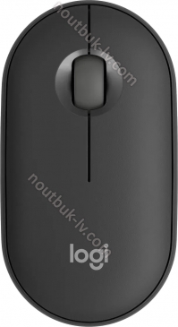 Logitech M350s Pebble Mouse 2 black/grey, Logi Bolt, USB/Bluetooth