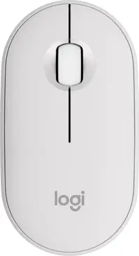 Logitech M350s Pebble Mouse 2 white, Logi Bolt, USB/Bluetooth