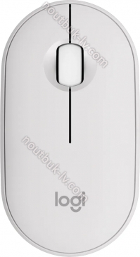 Logitech M350s Pebble Mouse 2 white, Logi Bolt, USB/Bluetooth