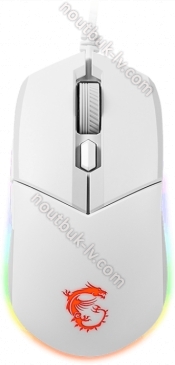 MSI Clutch GM11 Gaming Mouse white, USB