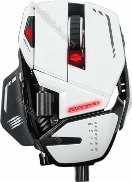 MadCatz R.A.T. 8+, white, USB