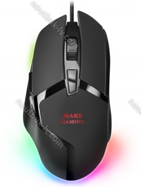 Mars Gaming MMGX black, USB