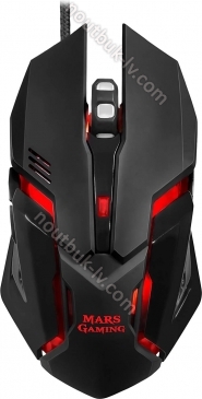 Mars Gaming MRM0 black, USB