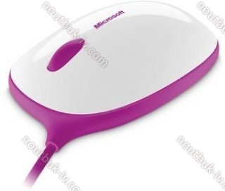 Microsoft Express Mouse pink/white, USB