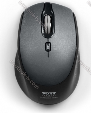 Port Designs wireless Silent Pro Mouse black, USB