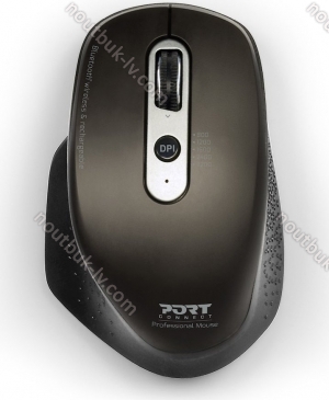 Port Designs wireless rechargeable Office Executive Mouse, USB/Bluetooth