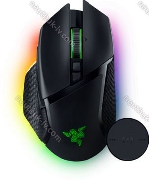 Razer Basilisk V3 Pro + wireless Charging puck, USB/Bluetooth