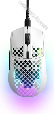 SteelSeries Aerox 3 Snow 2022 Edition, white, USB