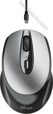 Trust Zaya rechargeable wireless Mouse grey/black, USB