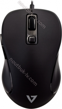 V7 Pro mouse with 6 keys black, USB