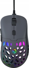 Drevo Osprey RGB Lightweight Gaming mouse grey, USB