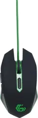 Gembird Gaming Mouse 001 black/green, USB