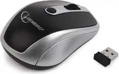 Gembird wireless Optical Mouse 002 black/white, USB