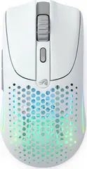 Glorious PC Gaming Race Model O 2 wireless white matte, USB/Bluetooth