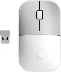 HP Z3700 wireless Mouse Ceramic white silver/white, USB