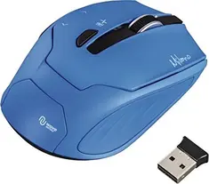 Hama Milano Compact wireless Mouse blue, USB