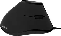 LogiLink Ergonomic vertical Mouse, black, USB