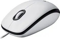 Logitech M100 Refresh 2022 Optical Mouse white, USB