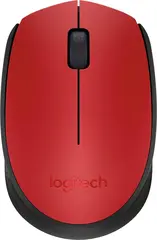 Logitech M171 wireless Mouse red, USB