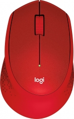 Logitech M330 Silent Plus red, USB