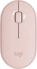 Logitech M350 Pebble wireless Mouse Rose, USB/Bluetooth