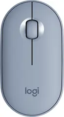 Logitech M350 Pebble wireless Mouse Blue Grey, USB/Bluetooth