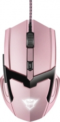 Trust Gaming GXT 101P Gav Optical Gaming Mouse, pink, USB
