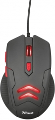 Trust Ziva Gaming Mouse with mousepad black, USB