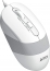 A4Tech FSTYLER Collection FM10 wired Mouse white/grey, USB 