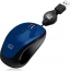 Adesso iMouse S8L Illuminated Retractable mini Mouse blue, USB