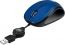 Adesso iMouse S8L Illuminated Retractable mini Mouse blue, USB