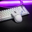 Cooler Master MasterMouse MM712 Gaming mouse white, USB/Bluetooth