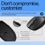 HP 710 rechargeable Silent Mouse black, USB/Bluetooth