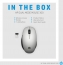 HP dual mode Mouse 300 silver, USB/Bluetooth