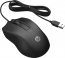 HP wired Mouse 100 black, USB