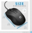 HP wired Mouse 100 black, USB