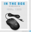 HP wired Mouse 100 black, USB