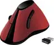 LogiLink wireless Ergonomic vertical Mouse, red, USB