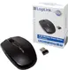 LogiLink wireless travel Mouse black, USB