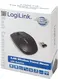 LogiLink wireless travel Mouse black, USB