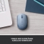 Logitech M171 wireless Mouse blue-grey, USB