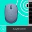 Logitech M171 wireless Mouse blue-grey, USB