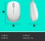 Logitech M171 wireless Mouse white, USB